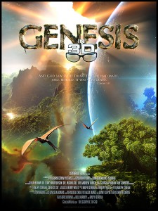 Genesis 3D movie poster