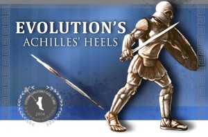Evolution achilles heels by CMI