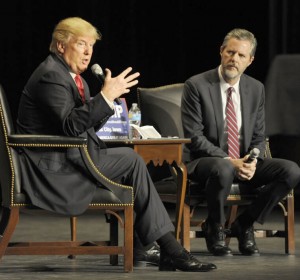 Trump and Jerry Falwell Jr. photo