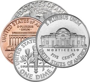 e pluribus unum on coins