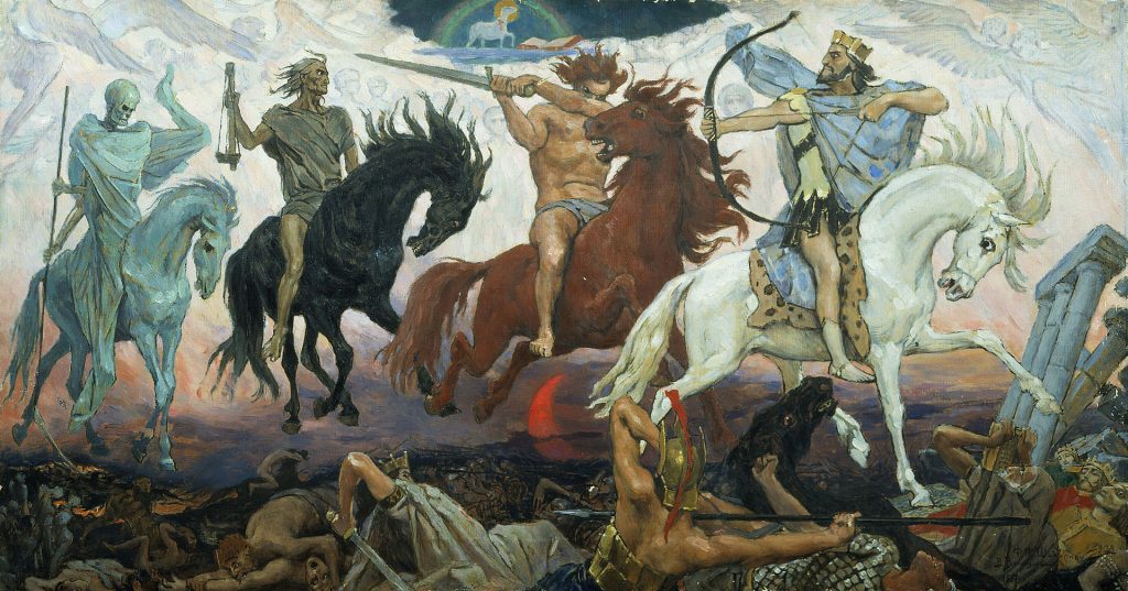 Four Horsemen of the Apocalypse by Viktor Vasnetsov