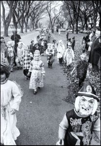 1950s Trick or Treating photo
