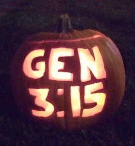 Gen. 3:15 Jack-O-Lantern