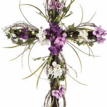 Flowery Easter Cross